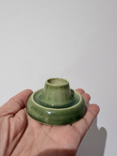 Cornish studio pottery - cornish, candle