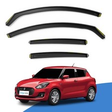 SUZUKI SWIFT MK6 2017-2023 5 Door Hatchback Wind Deflectors 4pc Edgevisors