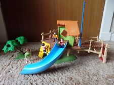 PLAYMOBIL TREEHOUSE WITH SLIDE & CLIMBING FRAME PLAYSET WITH FIGURES AS SHOWN