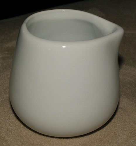 3oz white ceramic mini - ceramic,