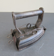 Antique Cast Iron Flat Iron with Removable Base