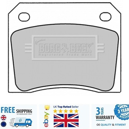 Brake pad set bbp1281 - pad, tvr