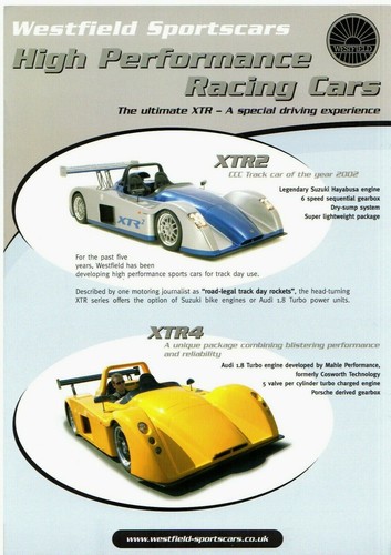 Westfield xtr2 xtr4 late - &,
