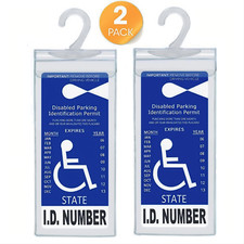 2x Handicap Parking Permit