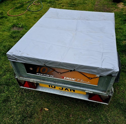 Erde 102 car trailer with - erde,