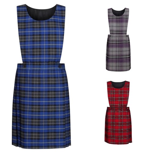 Girls bib pinafore pleated - pinafore,
