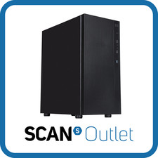CiT Silent ES, Black, Mid-Tower w/ Sound Dampening, 2x 120mm Fans, USB 3.0, E-AT