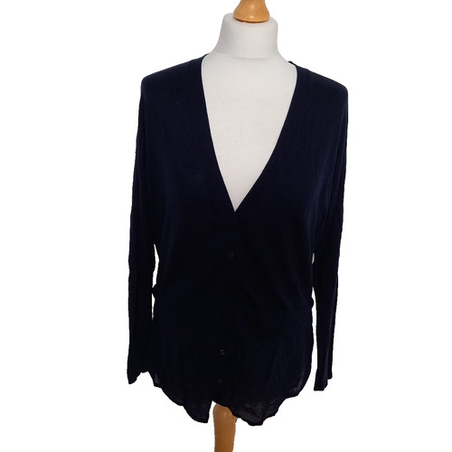 Promod navy blue fine knit - navy,