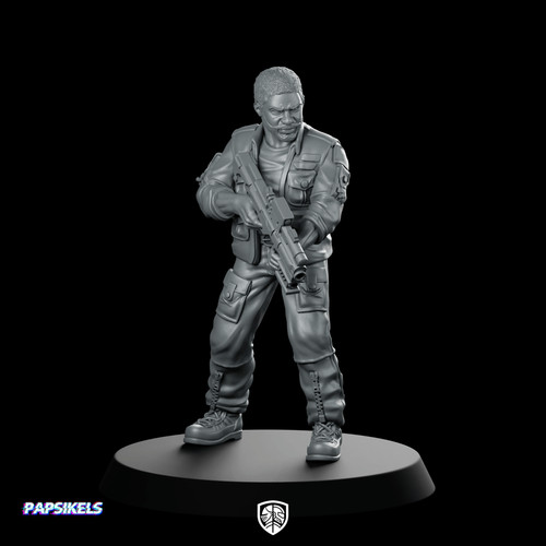 Human cyborg chief security - cyborg,