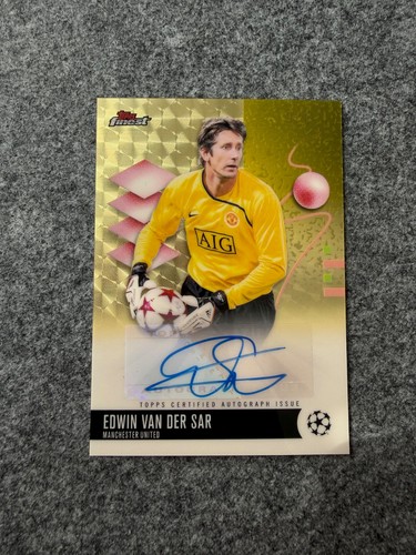 Topps finest edwin van der - topps, sar