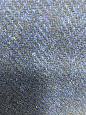 Harris tweed fabric and label 