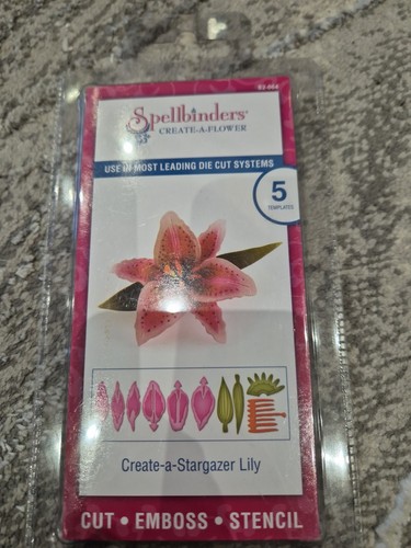 Spellbinders create flower - create,