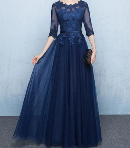 Beautiful navy prom bridesmaid - beautiful, prom/bridesmaid