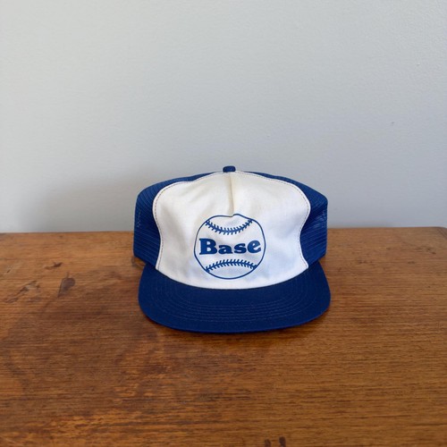 Vintage baseball trucker hat - vintage,