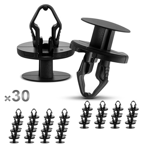 30x fastening clips door - clips, trim