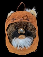 Vintage 1990s Star Wars Ewok Plush Backpack With Tags