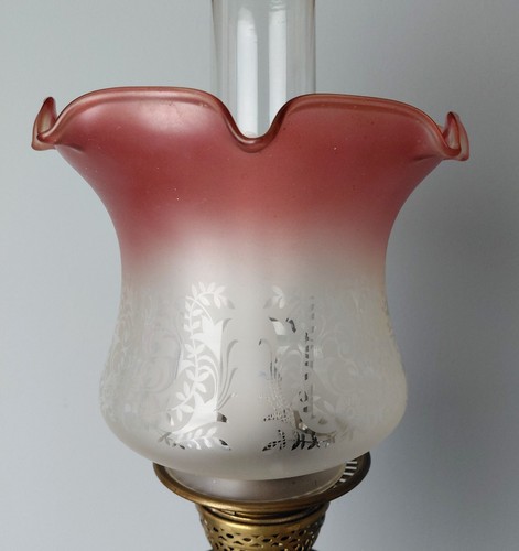 Vianne cranberry glass tulip - vianne,