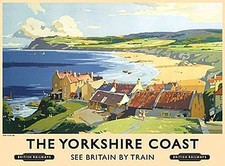 Yorkshire Coast (old rail ad.)