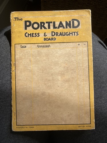 Twin portland chess draughts - twin, &
