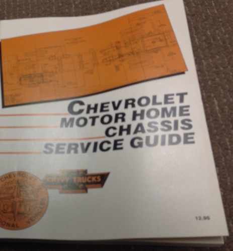 1988 1989 chevrolet motor home - 1988,