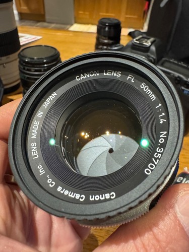 Canon 50mm fd prime - canon, f1.4