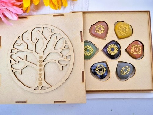 Chakra crystal stones set - chakra,