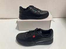 KICKERS LACE UP SHOES IN BLACK