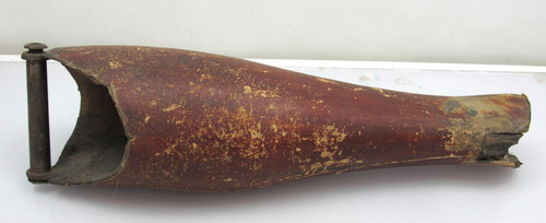 Antique prosthetic wooden leg - antique,