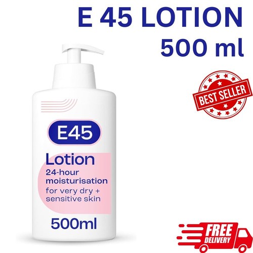 E45 lotion cream pump - e45,