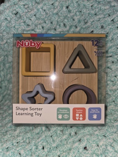 Nuby shape sorter learning - nuby,