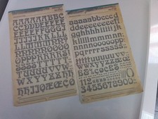 LETRASET DRY TRANSFER