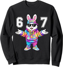 Six Seven Bunny Tie Dye Easter