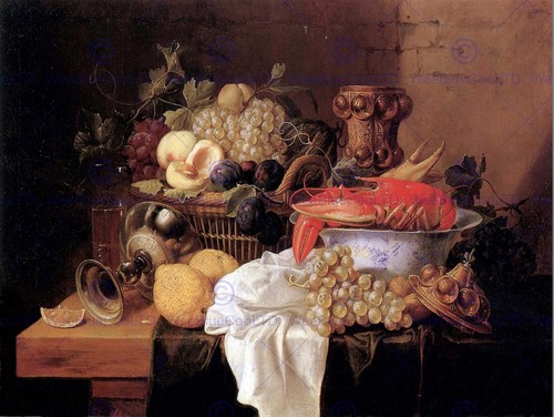Painting still life coosemans - life,