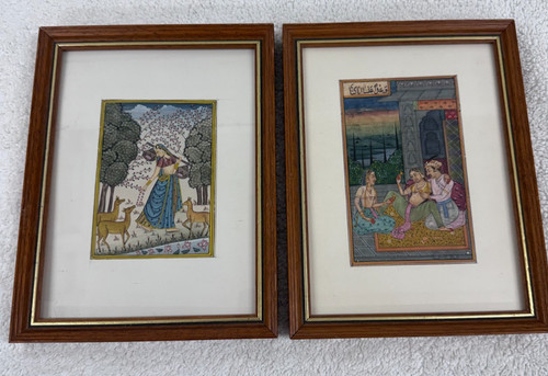 Indian hand painted pictures - indian,