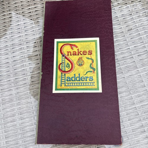 Vintage snakes and ladders - vintage,