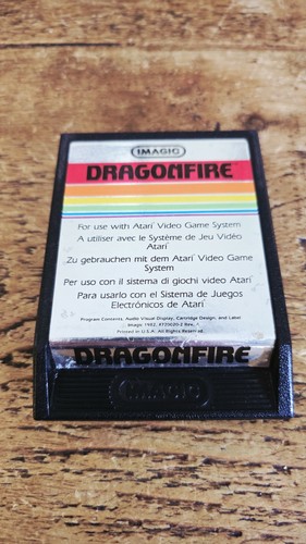 Atari 2600 dragonfire - atari,