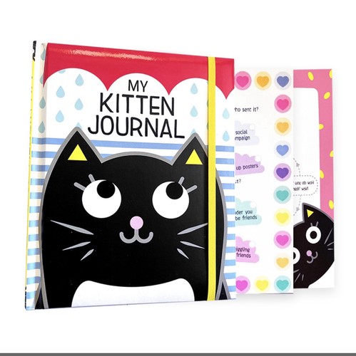 Joblot kitten journal - 36,