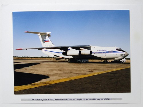 Aeroflot ilyushin 76td - aeroflot, il-76td