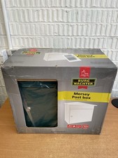 Burg-Wachter MB15G Mersey Large Wall Mounted Galvanised Steel Post Box