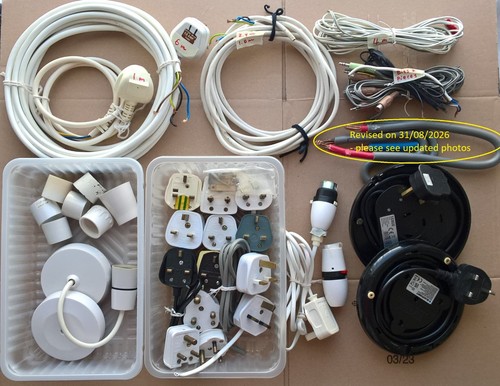 Job lot electrical cables