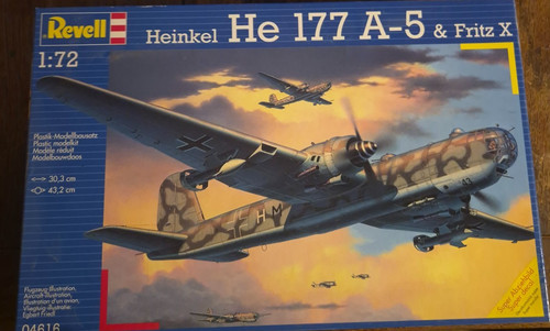 Revell 72 heinkel he - 1/72,