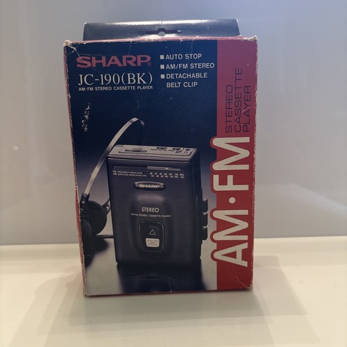 Vintage sharp 190 fm - sharp, am/fm