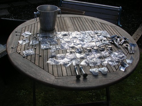 Shed clearance bits and - shed, (bits