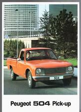 Peugeot 504 Pick-Up 1981-1982