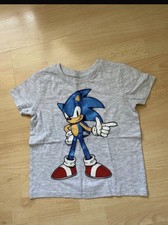 Sonic the Hedgehog Kids' T-Shirt Age 2-3 Yrs