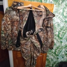 3 Piece Winter Fishing Suit, hunting, fishing camouflage real tree 