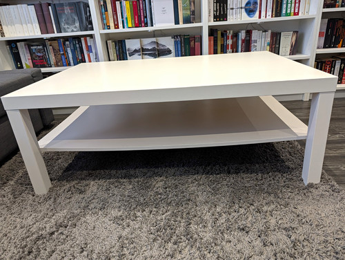 Ikea lack coffee table - table, white