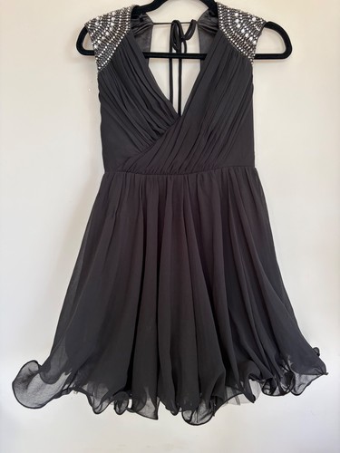 Lipsy vip black chiffon - vip,