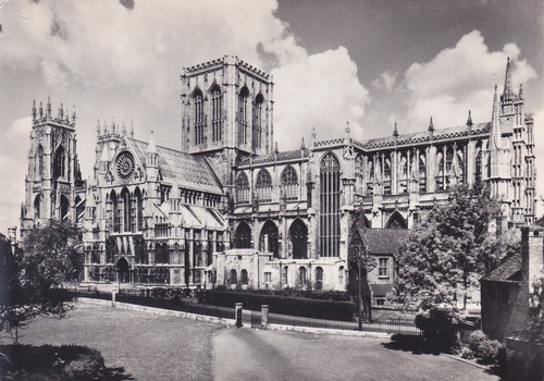 York minster postcard - york,