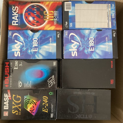 Vhs video cassette tapes - vhs,